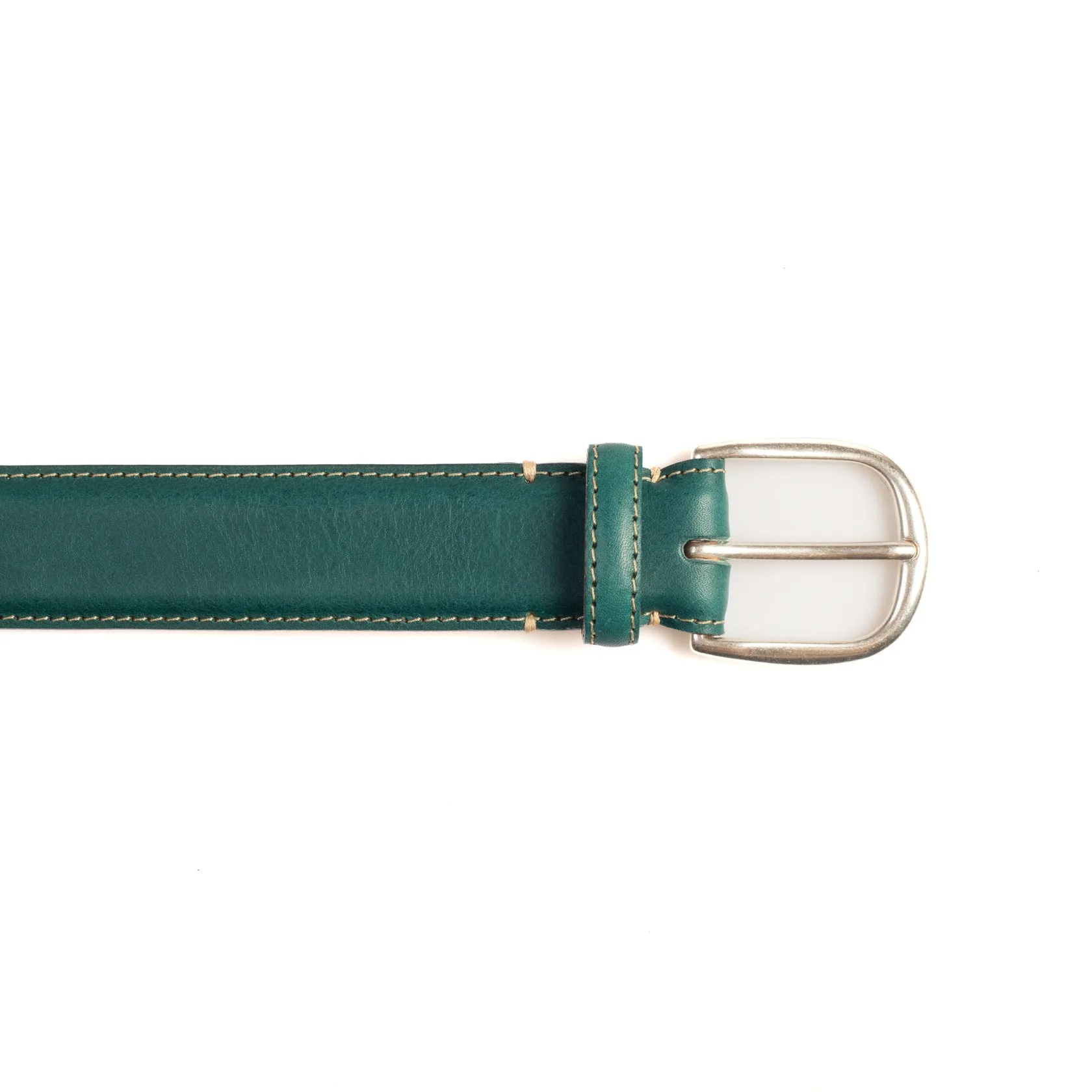 Feather Edge Belt - Teal Badalassi Minerva Box