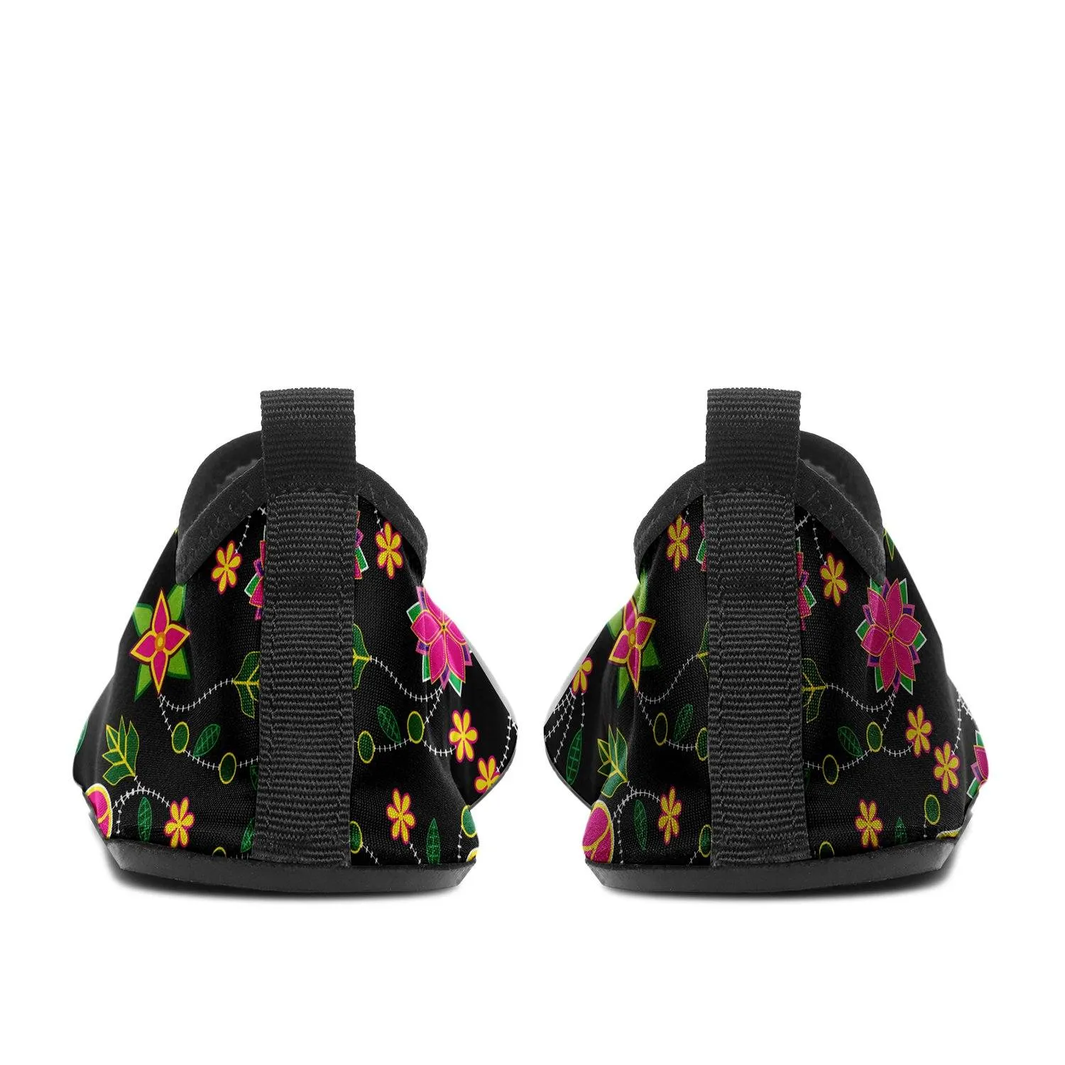 Floral Bearpaw Pink and Yellow Sockamoccs