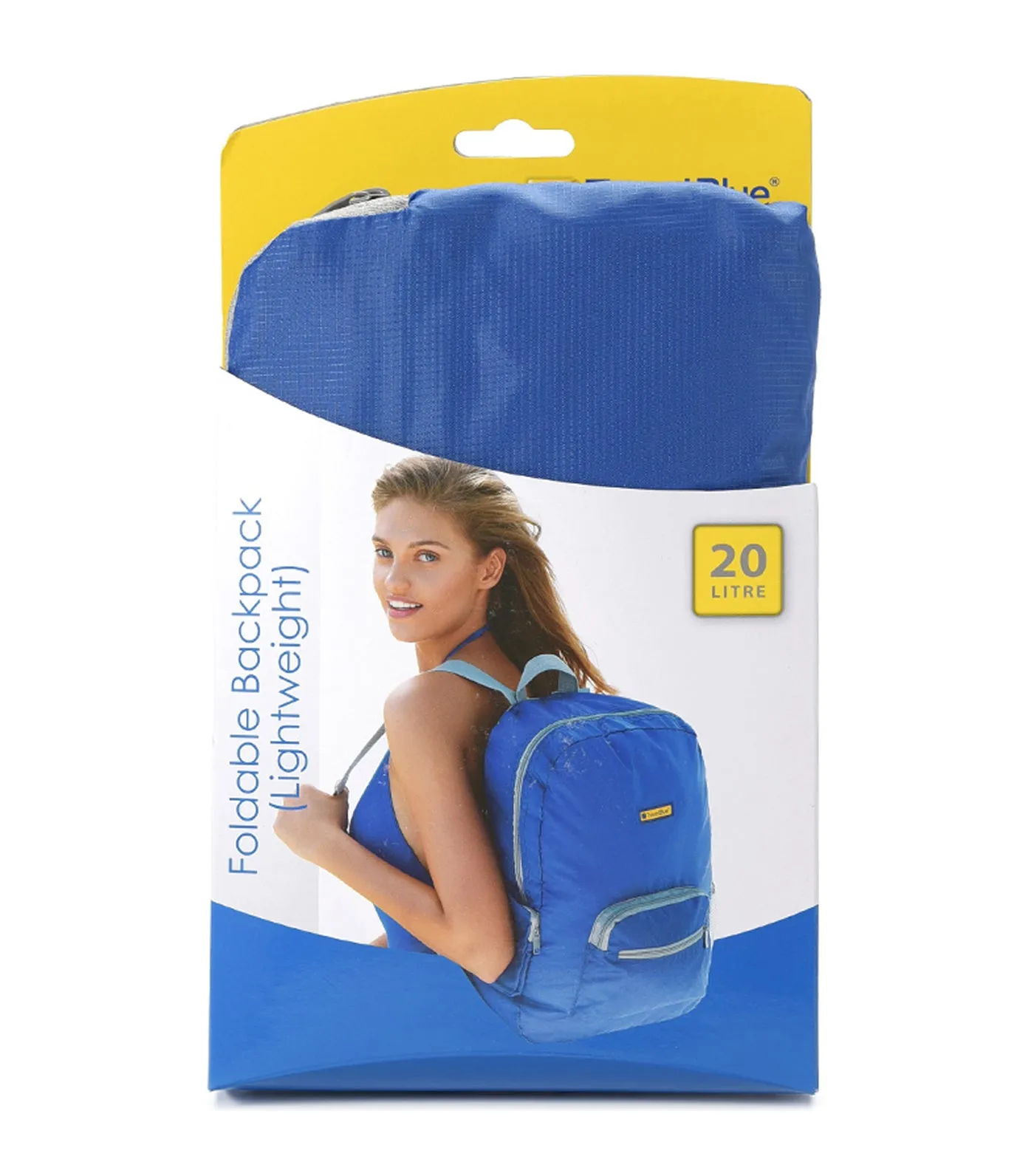 Folding Back Pack (050) Blue