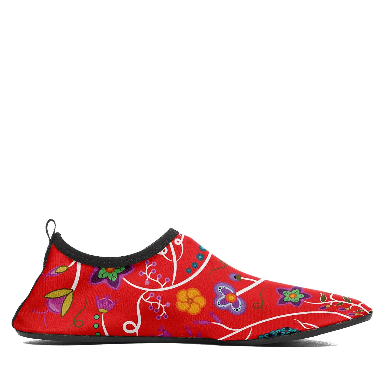 Fresh Fleur Fire Kid's Sockamoccs Slip On Shoes