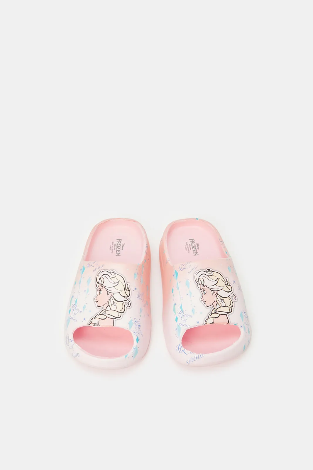 Girls  Pink Frozen Slides