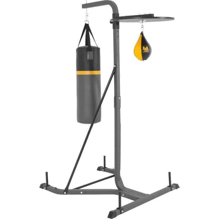 Gyronetics E-Series Box Station with Punch Bag and Punch Ball (Combo)