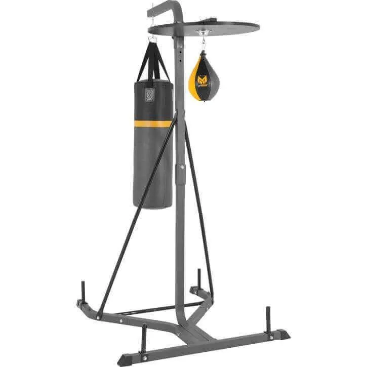 Gyronetics E-Series Box Station with Punch Bag and Punch Ball (Combo)