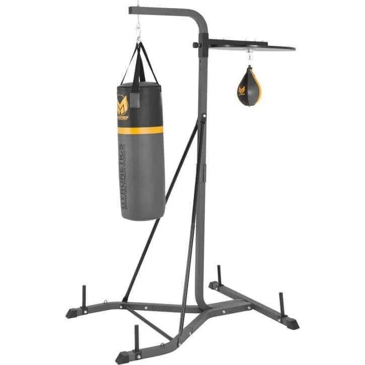 Gyronetics E-Series Box Station with Punch Bag and Punch Ball (Combo)