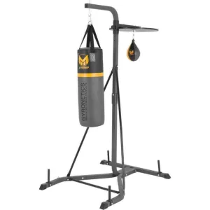 Gyronetics E-Series Box Station with Punch Bag and Punch Ball (Combo)