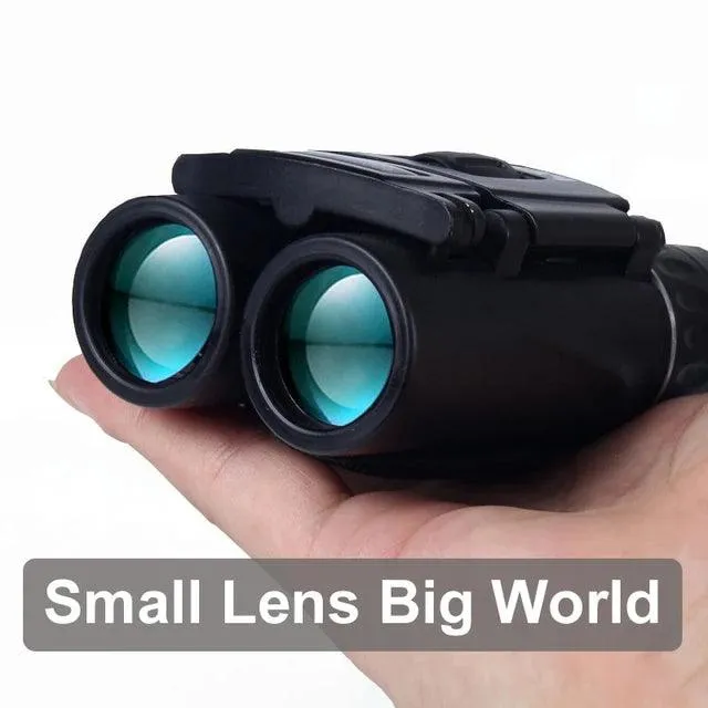 High-Definition 40x22 Binoculars - Compact Long-Range Telescope for Outdoor Adventures