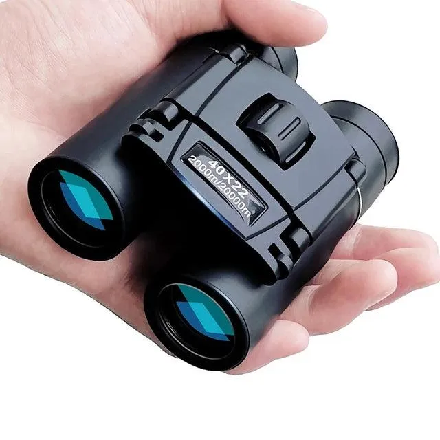 High-Definition 40x22 Binoculars - Compact Long-Range Telescope for Outdoor Adventures