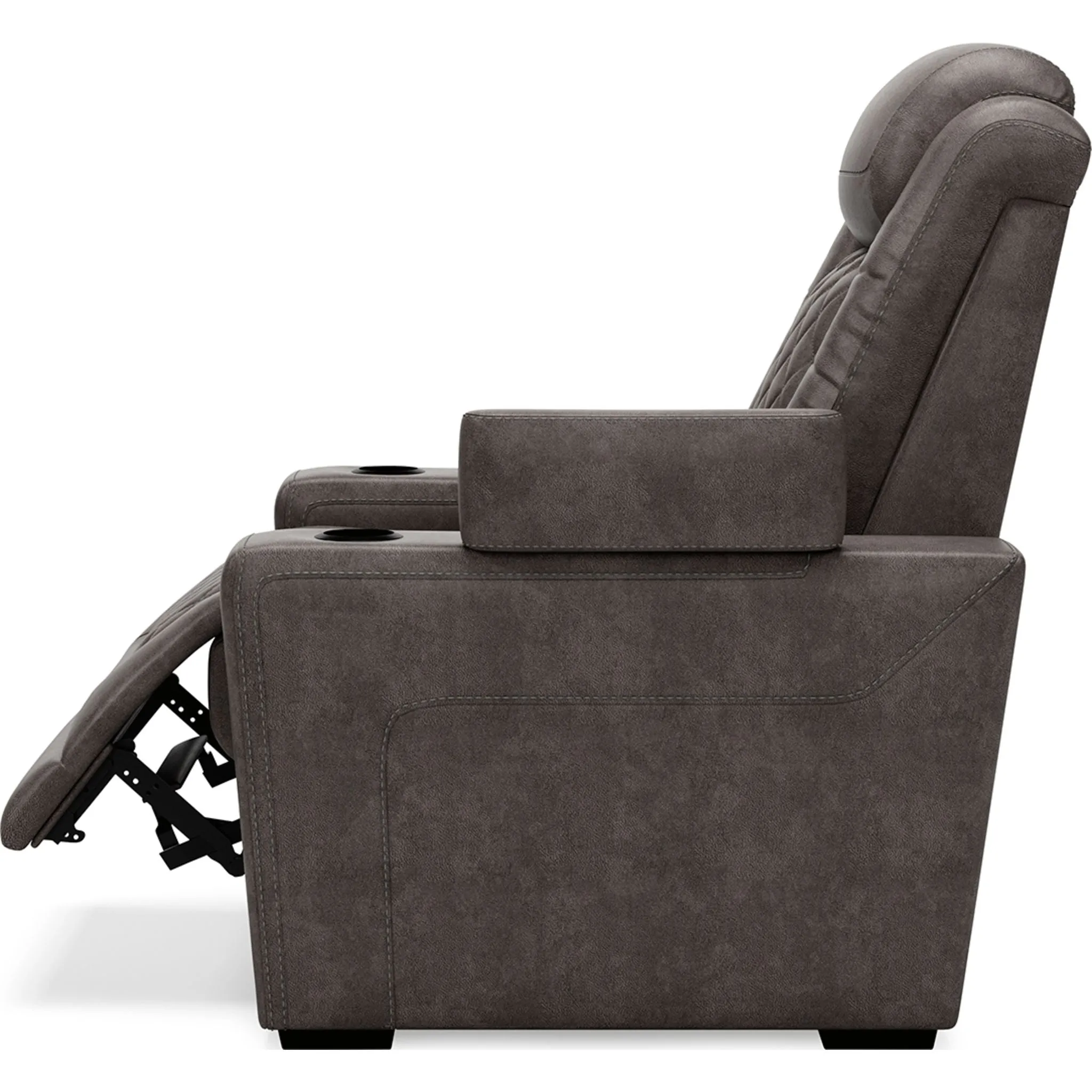 HyllMont Power Recliner with Adjustable Headrest