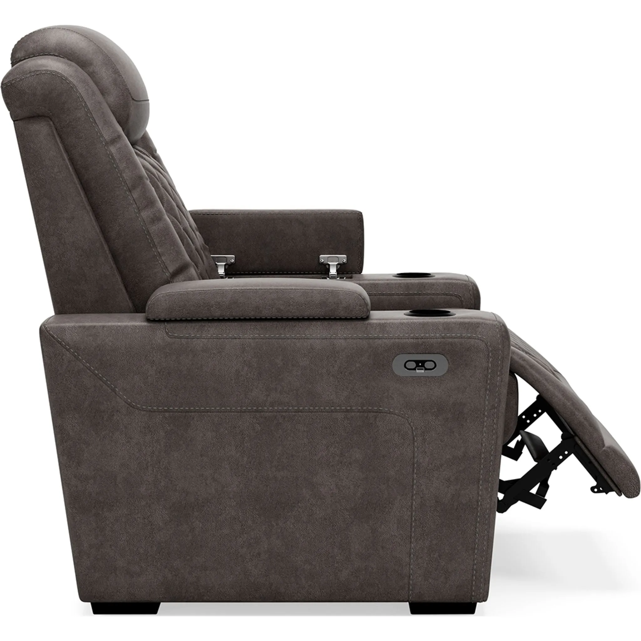 HyllMont Power Recliner with Adjustable Headrest