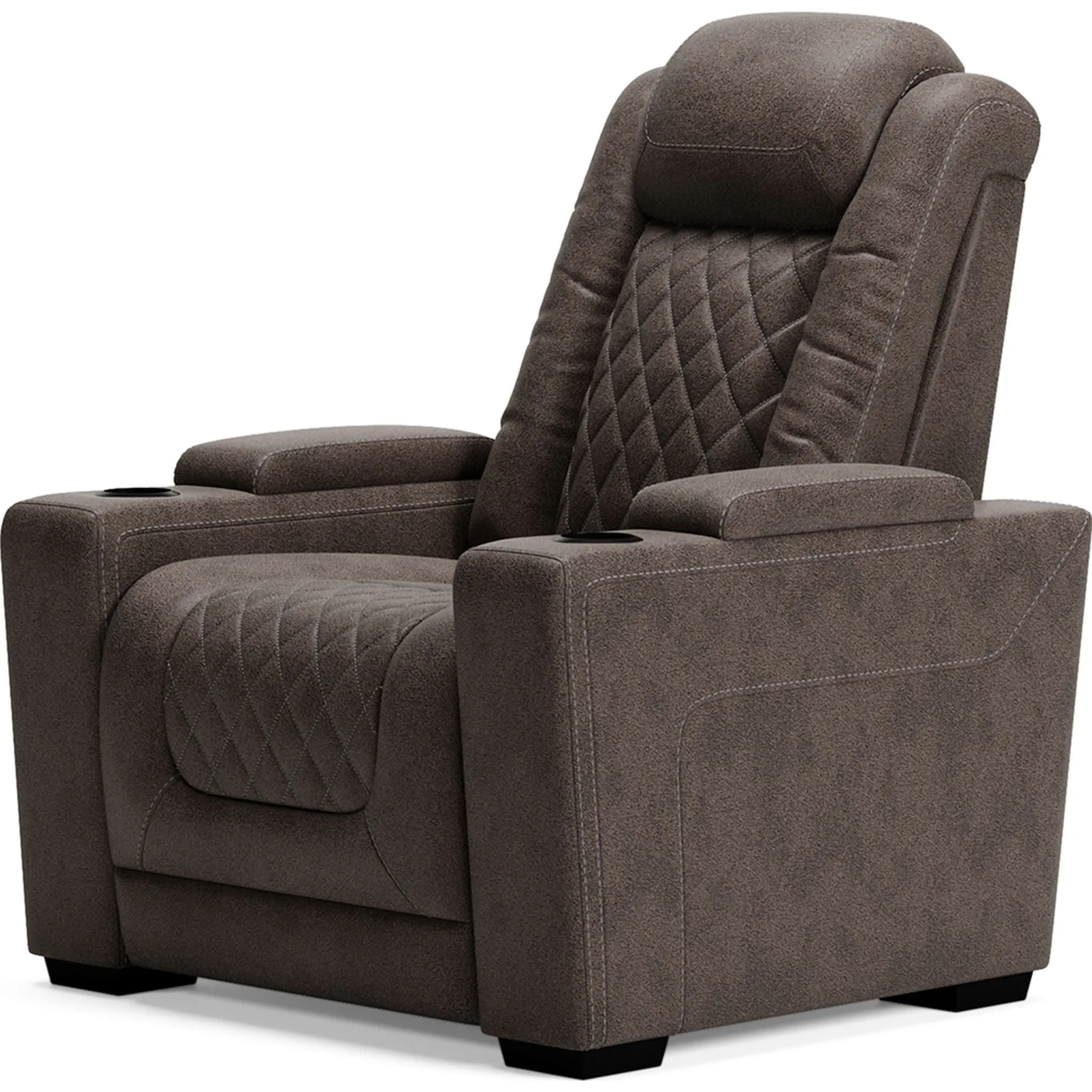 HyllMont Power Recliner with Adjustable Headrest