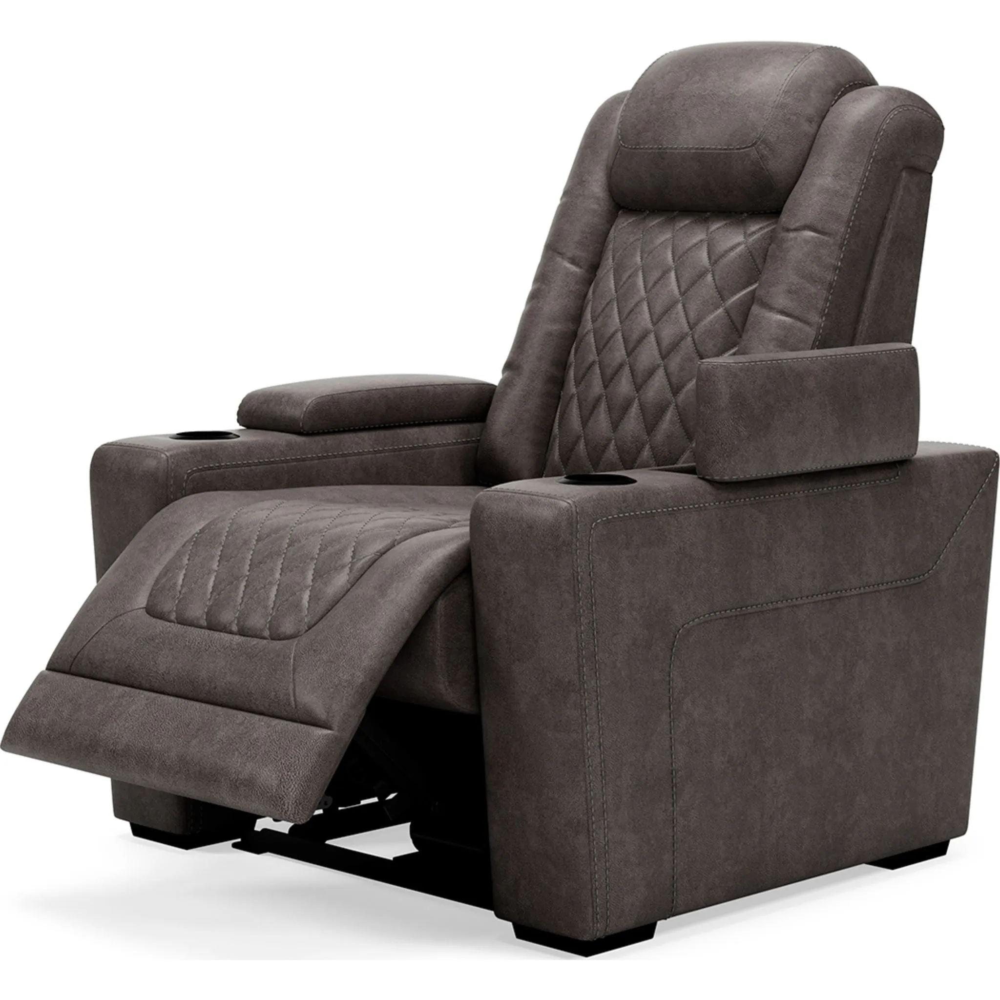 HyllMont Power Recliner with Adjustable Headrest