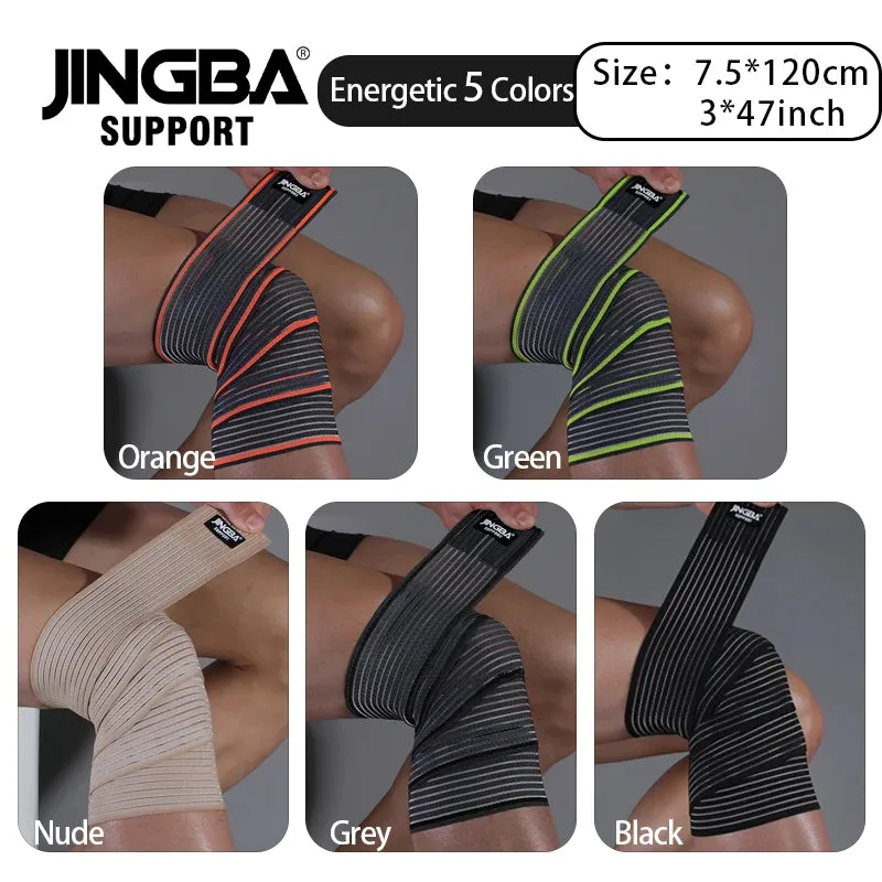 Jingba High Elastic Fitness Knee Support Strap