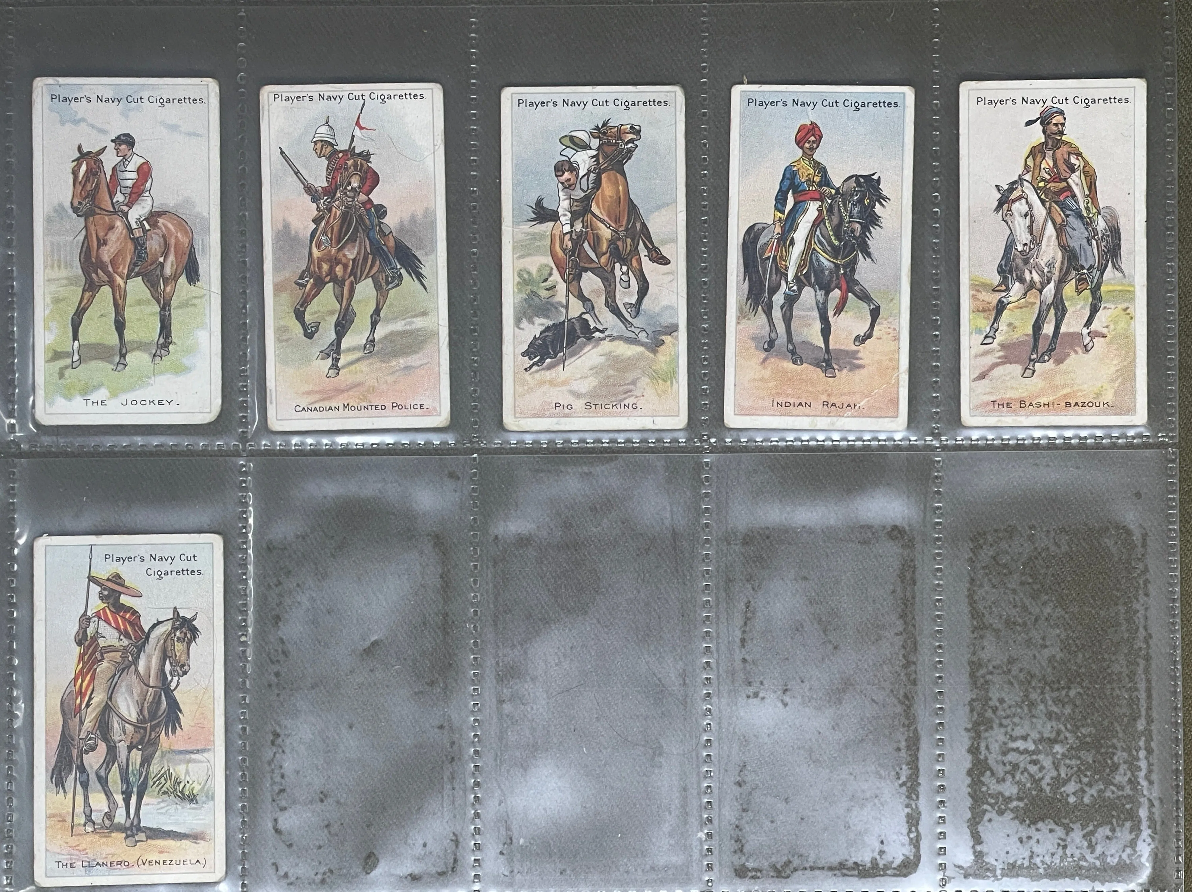 John Player & Sons Riders of the World Cigarette Cards 1905