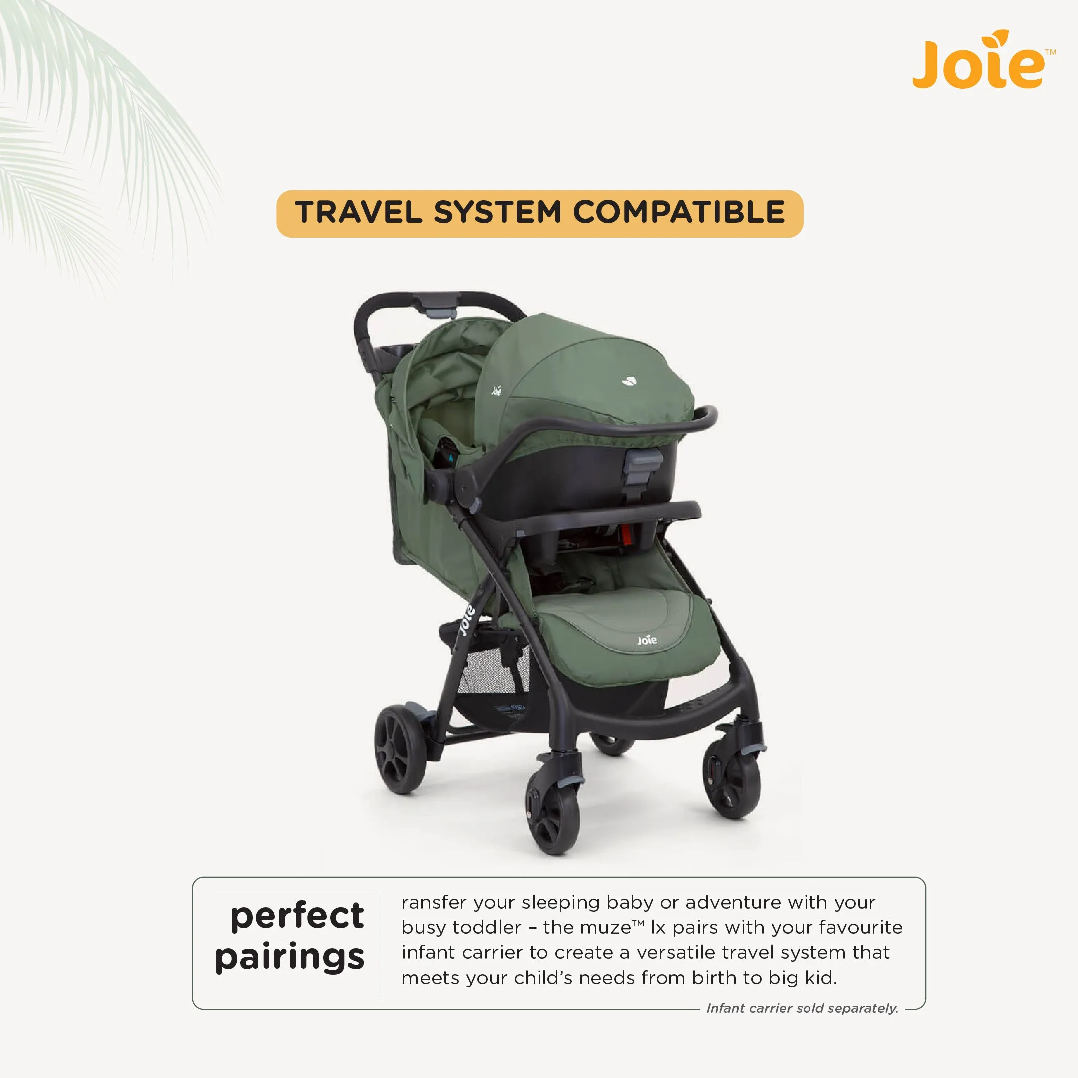 Joie Stroller Muze Lx (Birth to 36 Months)