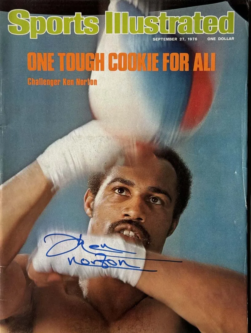 Ken Norton Signed Sports Illustrated 9/27/1976 Issue (JSA)