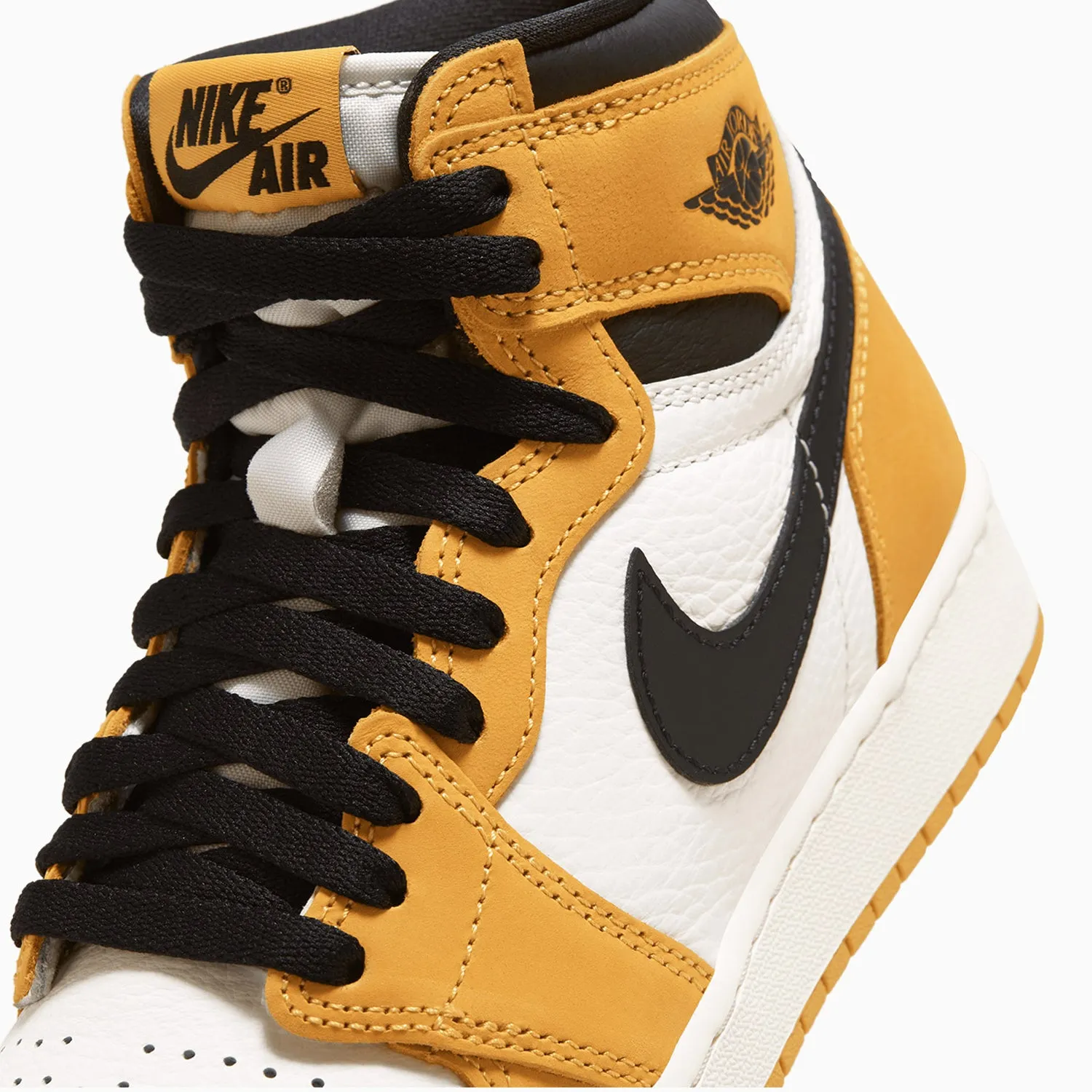 Kid's Air Jordan 1 High OG "Yellow Ochre" Grade School