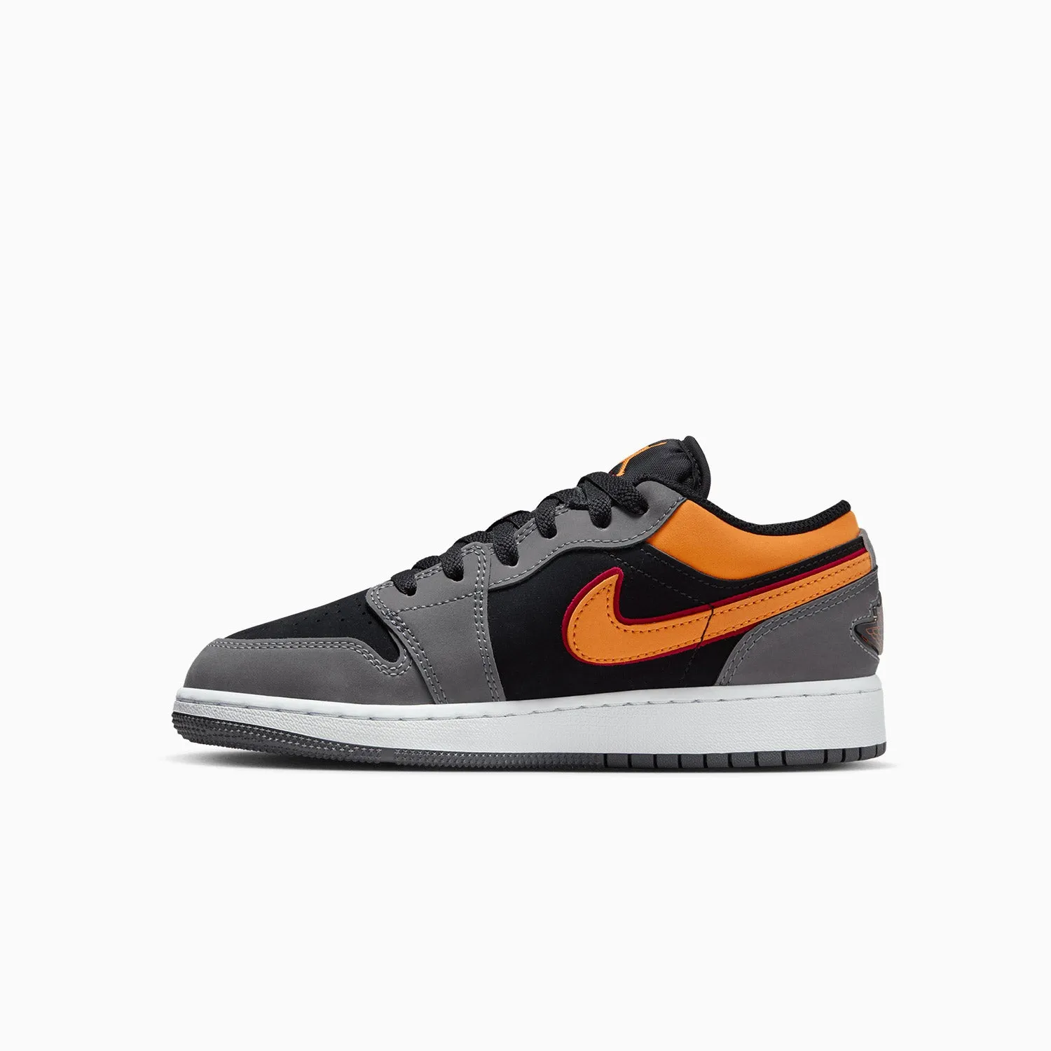 Kid's Air Jordan 1 Low SE "Vivid Orange" Grade School