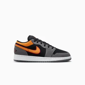 Kid's Air Jordan 1 Low SE "Vivid Orange" Grade School