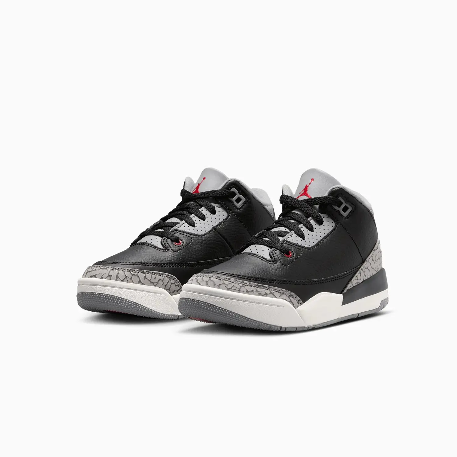 Kid's Air Jordan 3 Retro "Black Cement " Pre School