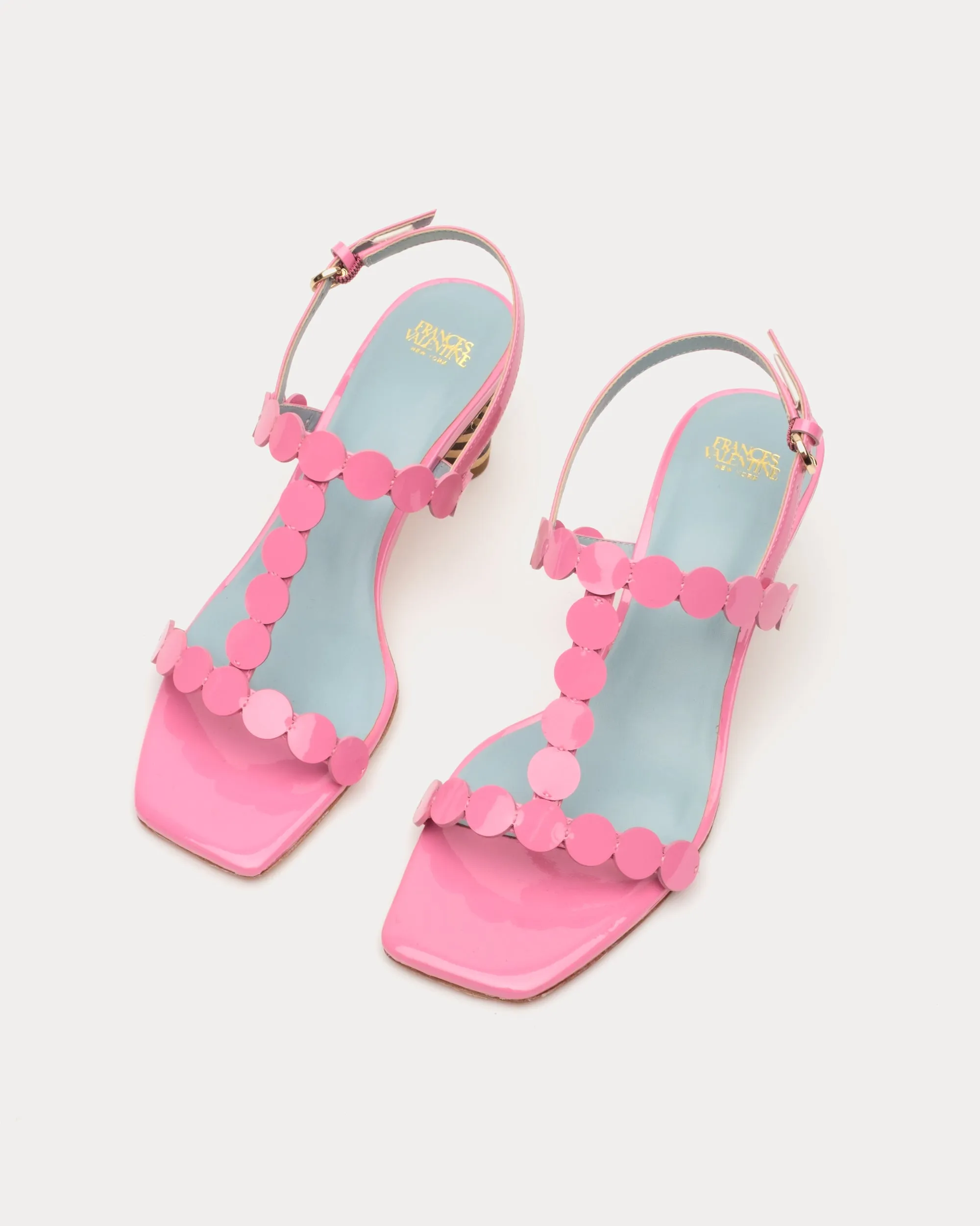 Kiki Mini Dot Heel Pink