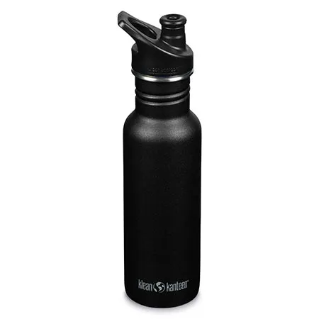 Klean Kanteen Classic S/S Bottle w Sports Cap 18oz (532ml)