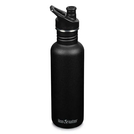 Klean Kanteen Classic S/S Bottle w Sports Cap 27oz (800ml)