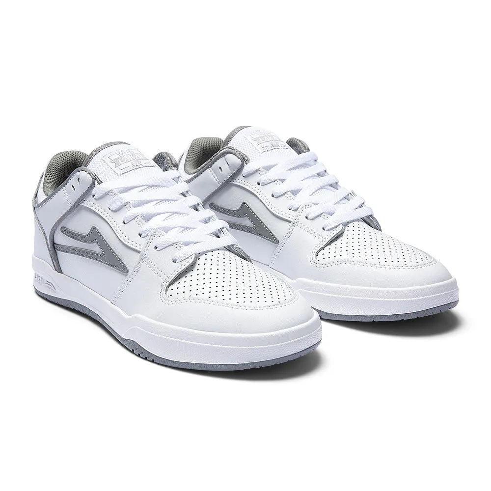 LAKAI TELFORD LOW // WHITE LEATHER