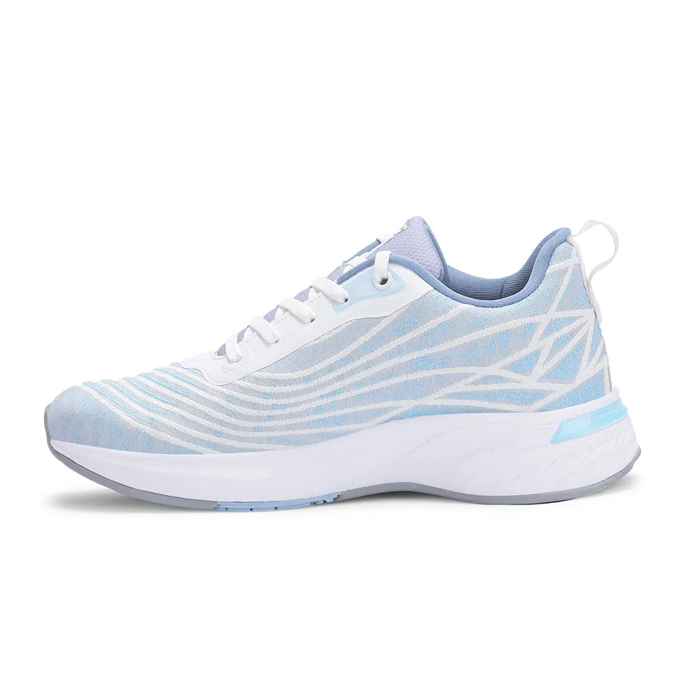 Leap7x By Liberty Women RWL-02 S.Blue Sports Lacing Shoes