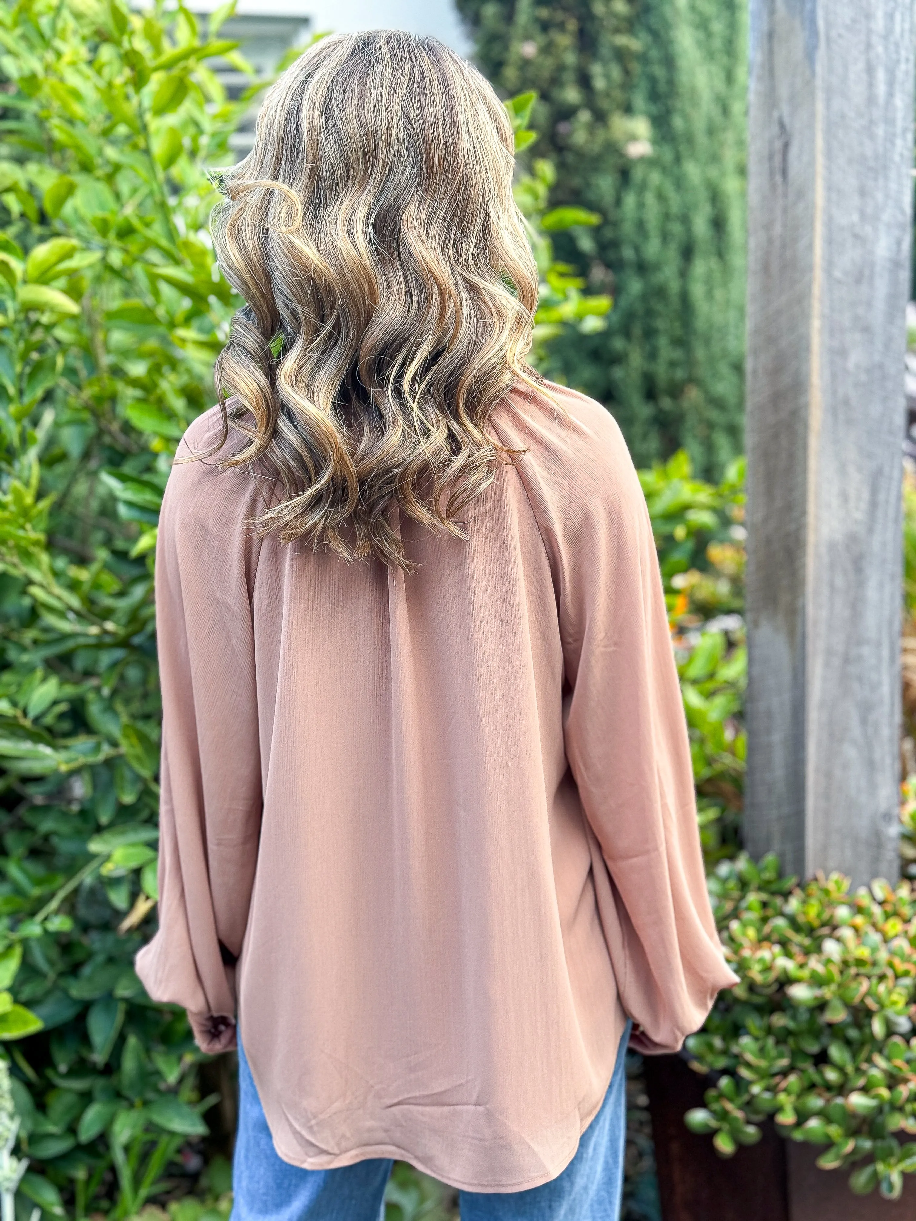 Lianna Blouse - Tan