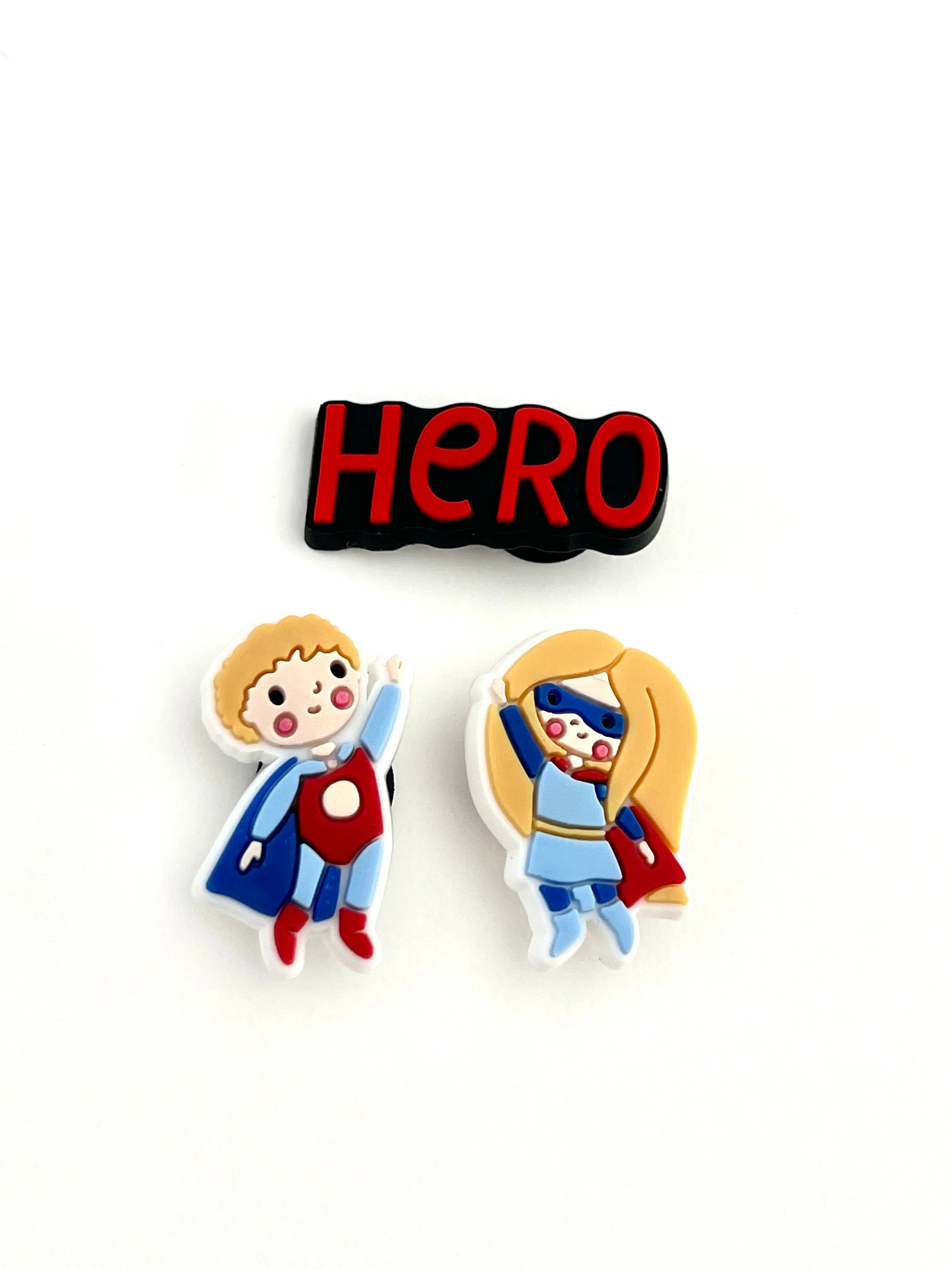 Little Hero Jibbitz Pack of 3