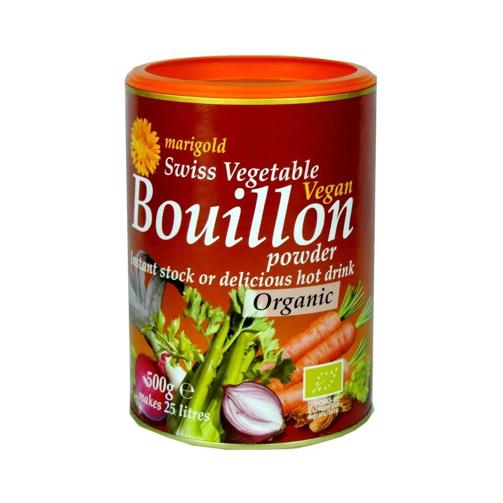 Marigold HealthFoods Bouillon Vegan Dairy Free Red 500g