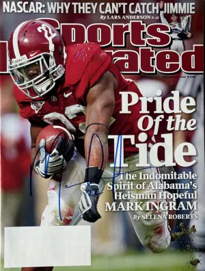 Mark Ingram Signed Sports Illustrated 11/30/2009 Issue (JSA)