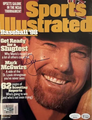 Mark McGwire Signed Sports Illustrated 3/23/1998 Issue (JSA)