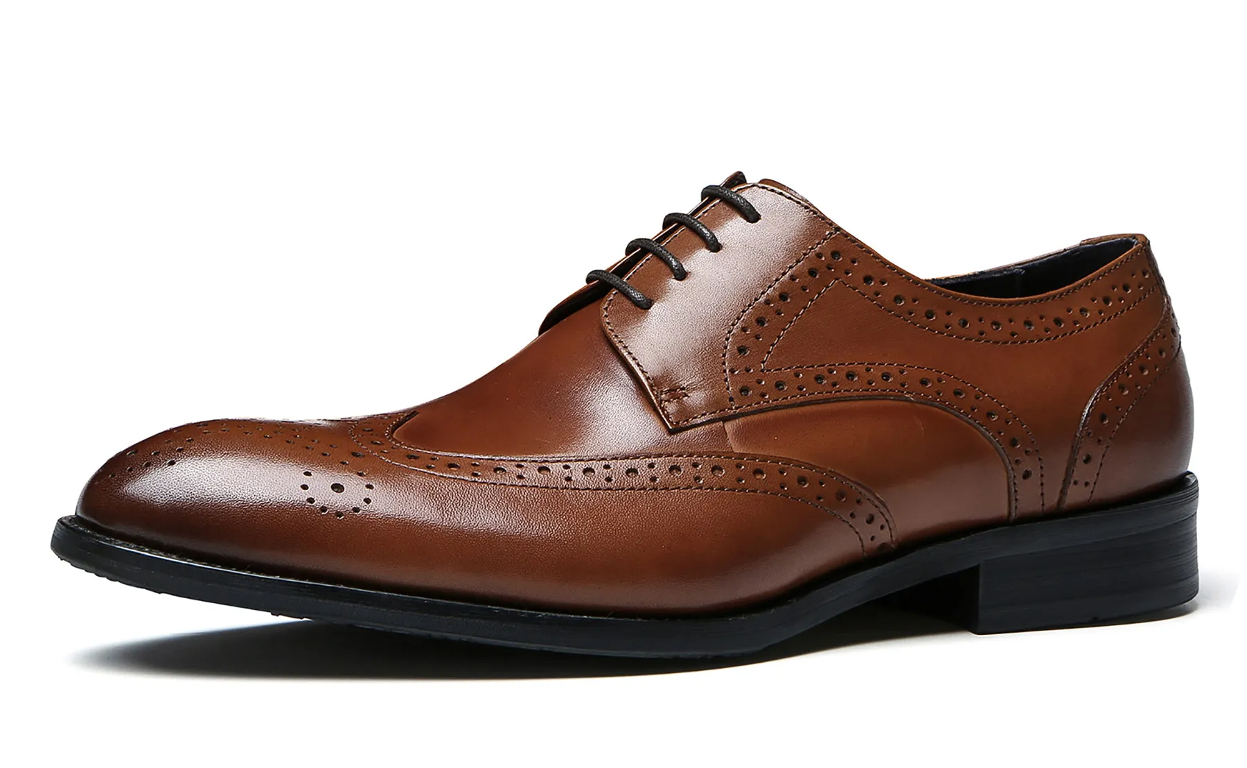 Men's Comfort Brogues Leather Derby