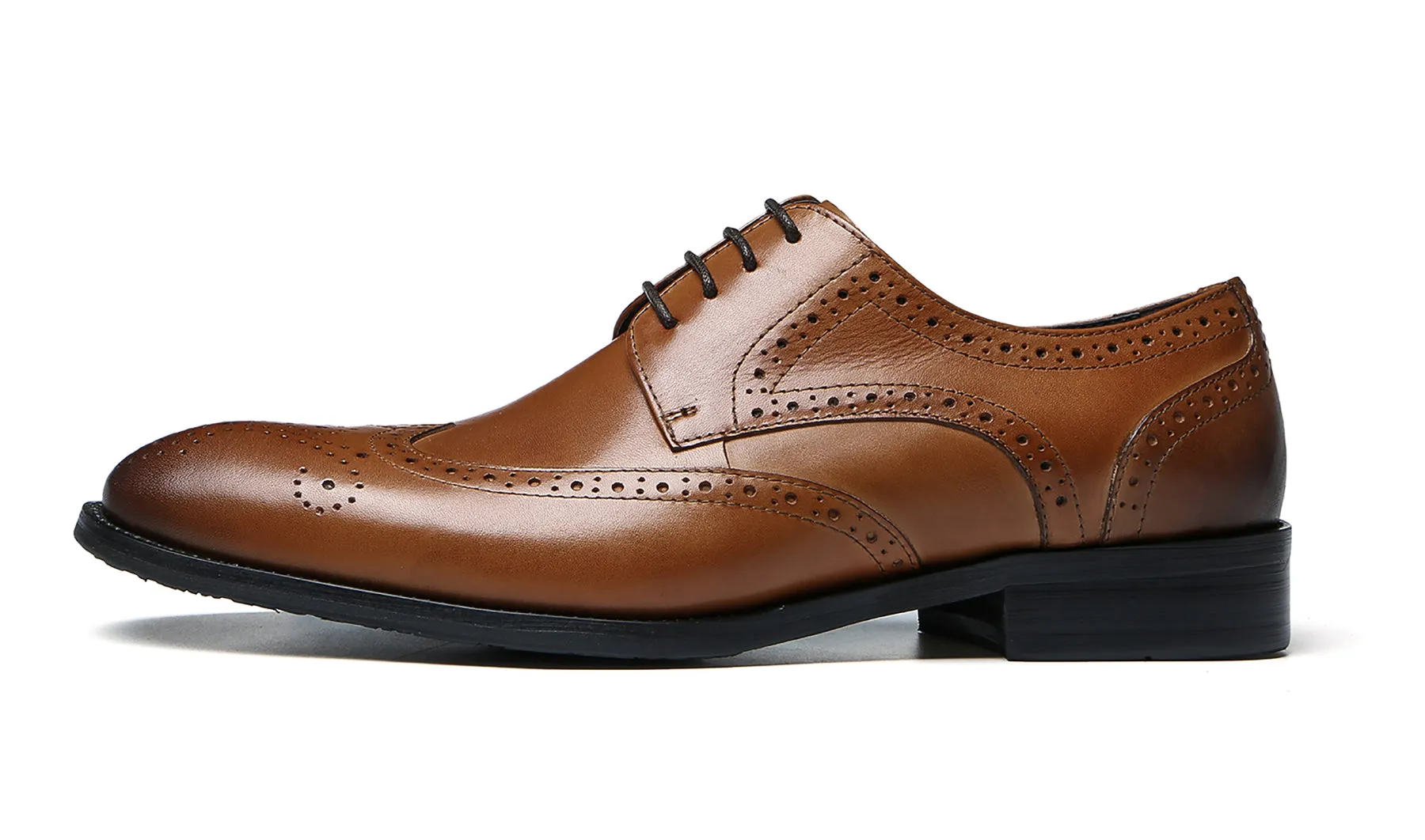 Men's Comfort Brogues Leather Derby