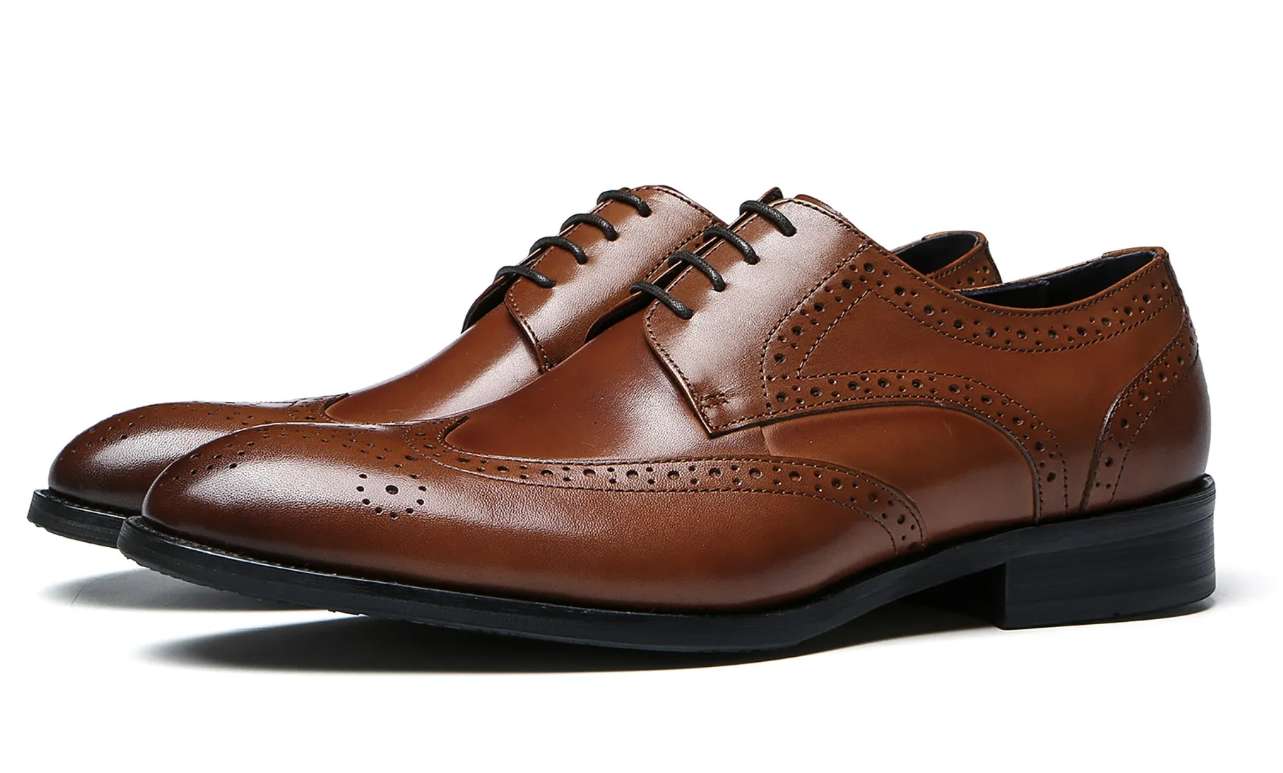 Men's Comfort Brogues Leather Derby