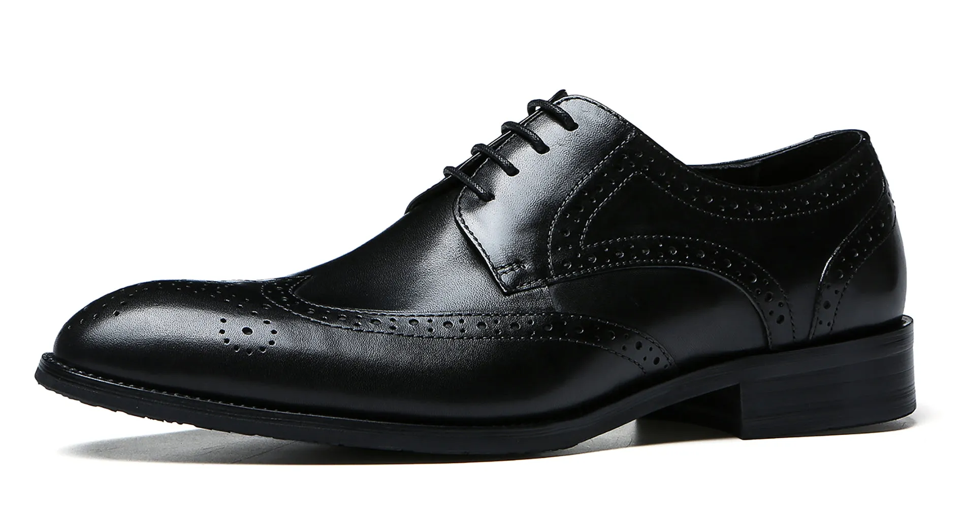 Men's Comfort Brogues Leather Derby