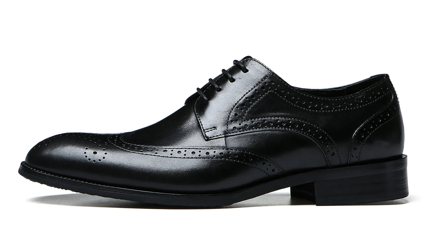 Men's Comfort Brogues Leather Derby