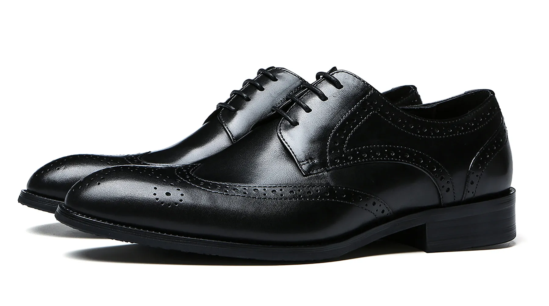 Men's Comfort Brogues Leather Derby