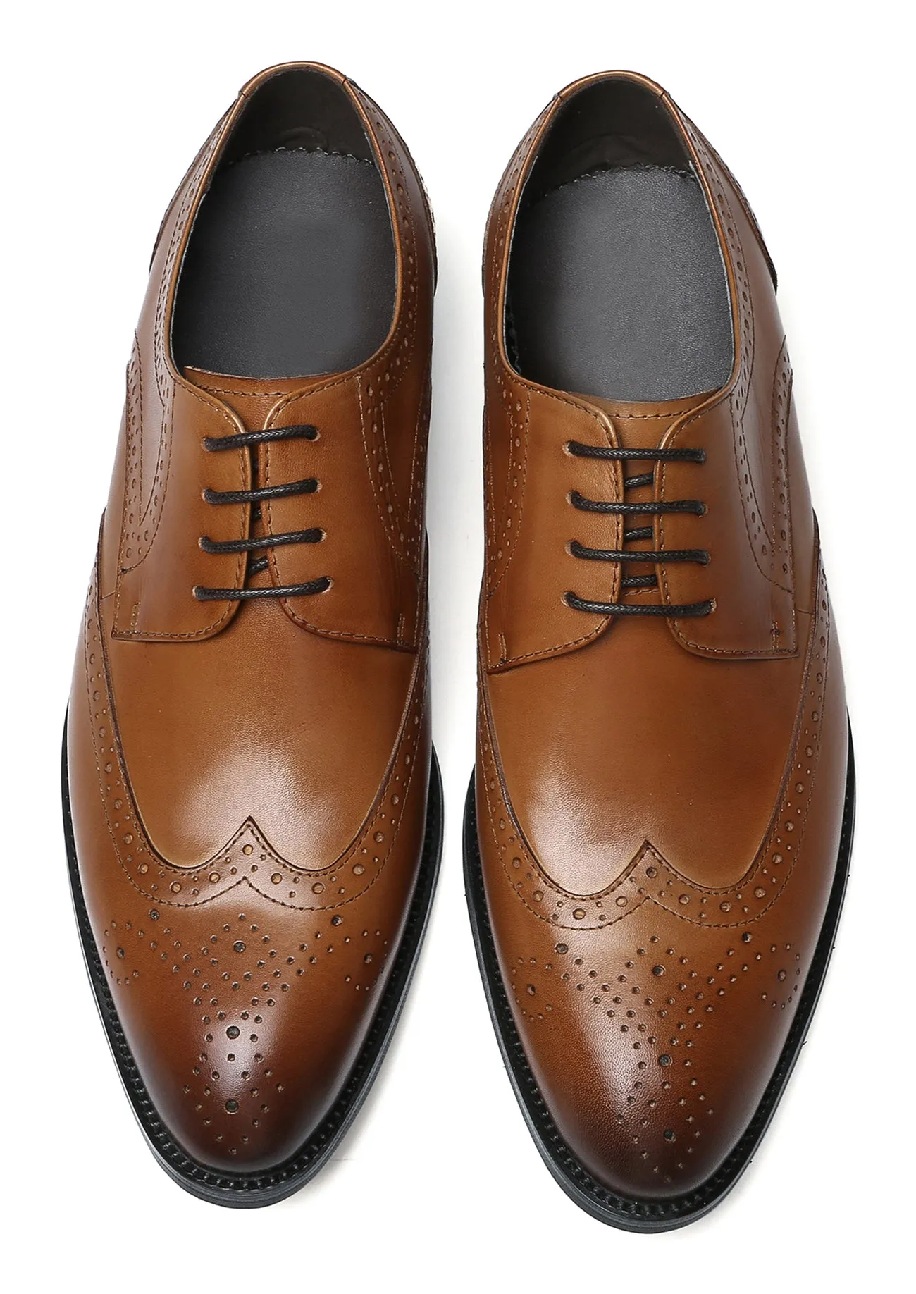 Men's Comfort Brogues Leather Derby