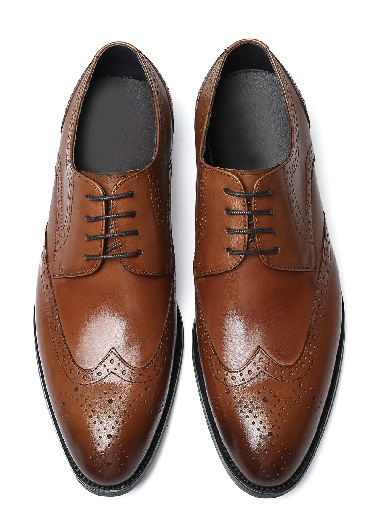 Men's Comfort Brogues Leather Derby