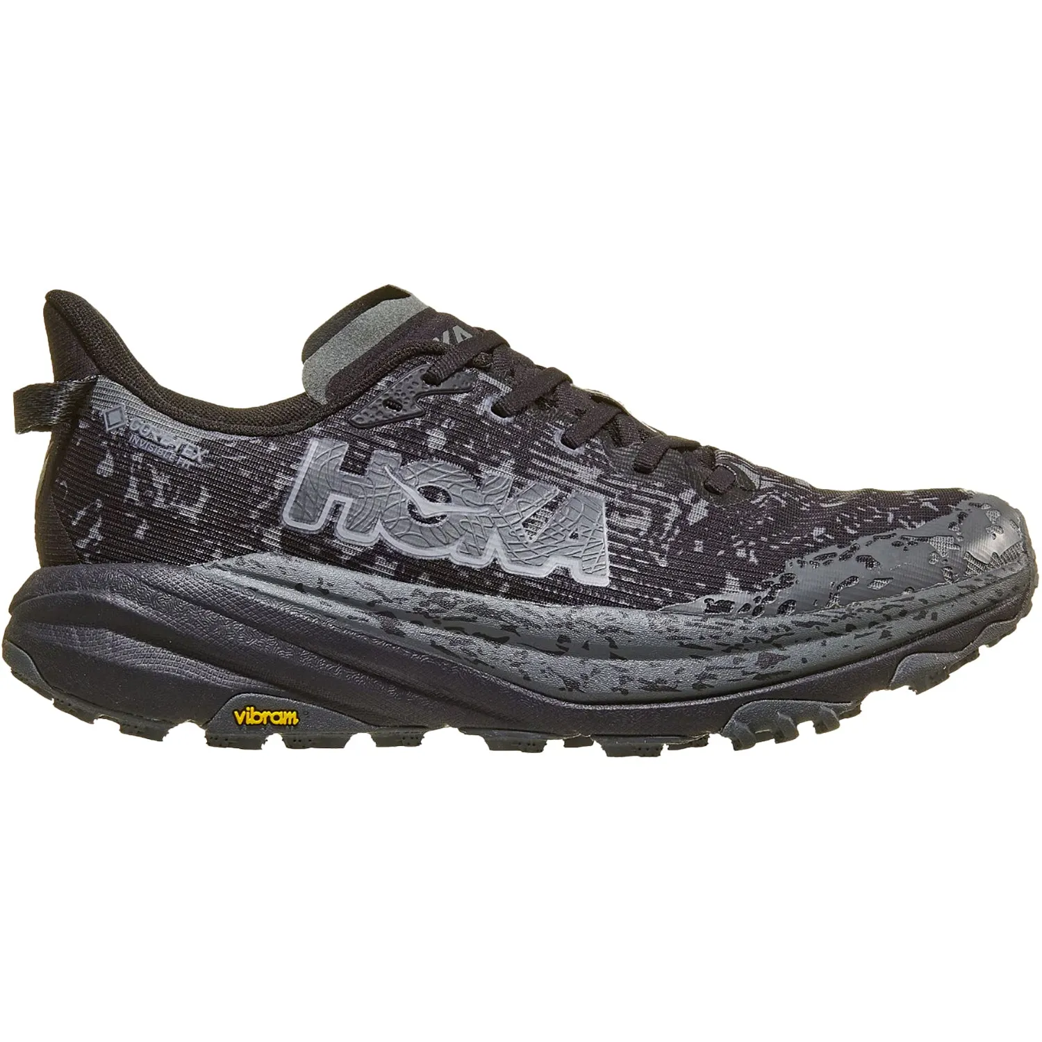 Men's Hoka Speedgoat 6 GTX Black/Outer Orbit Mesh