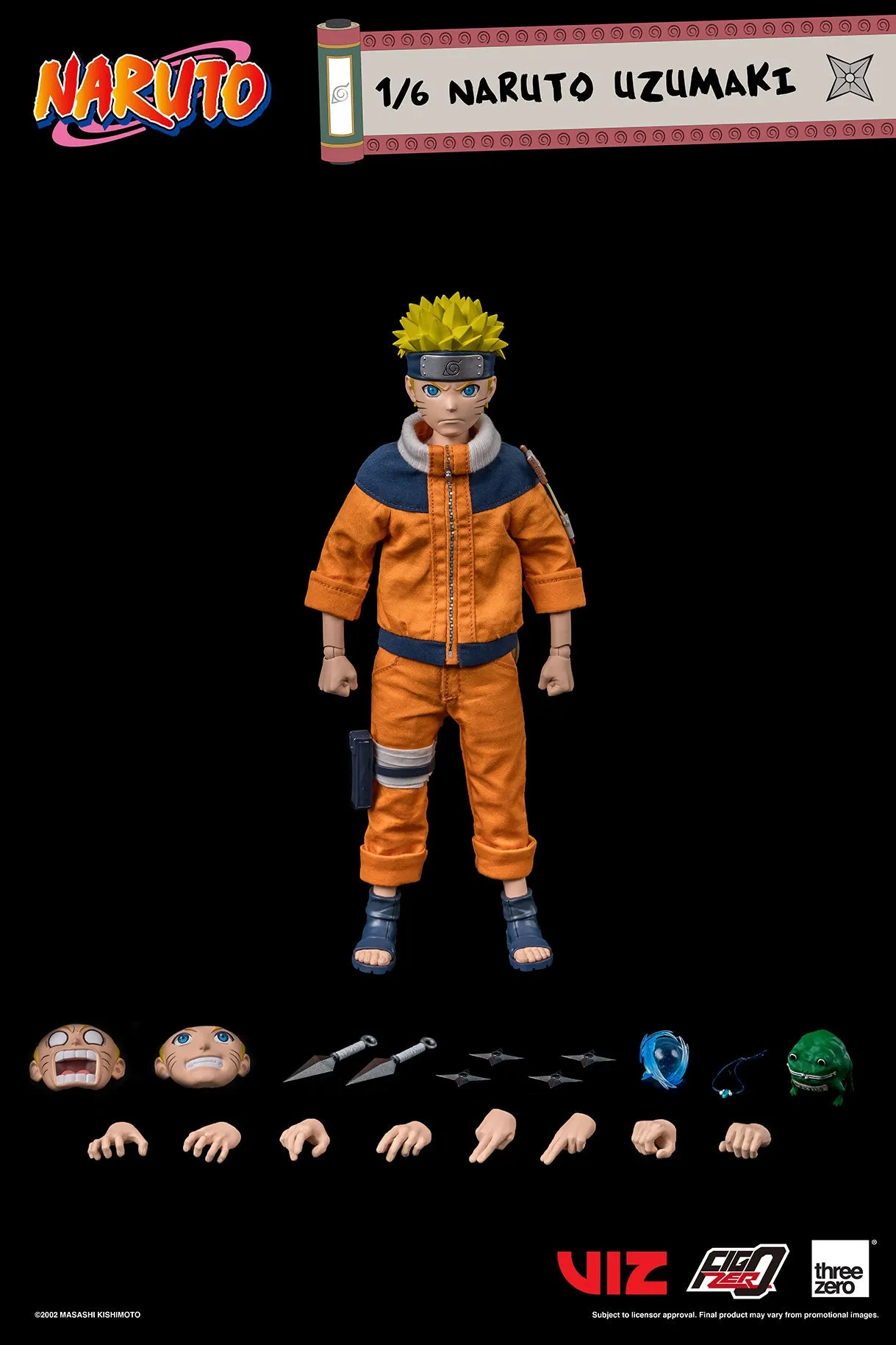 Naruto FigZero Naruto Uzumaki (1/6 Scale)