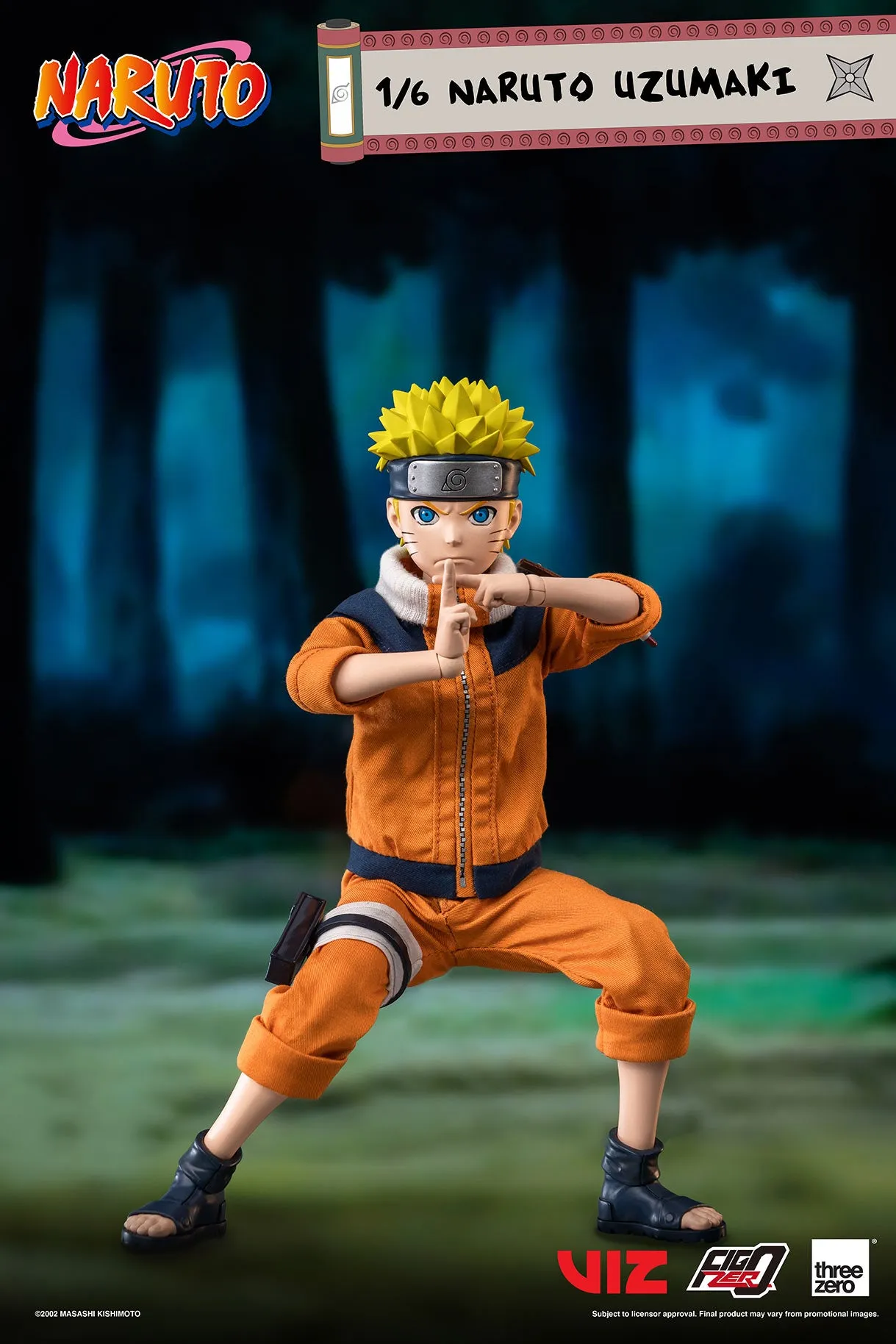 Naruto FigZero Naruto Uzumaki (1/6 Scale)