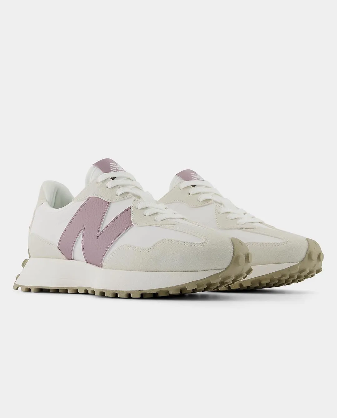 New Balance 327KH Women's Shoe - Sea Salt/Wine