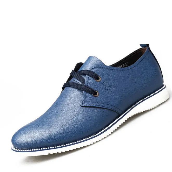 New Fashion men oxfords summer Leather Shoes Men's Flats Shoes Low Men Sneakers for men