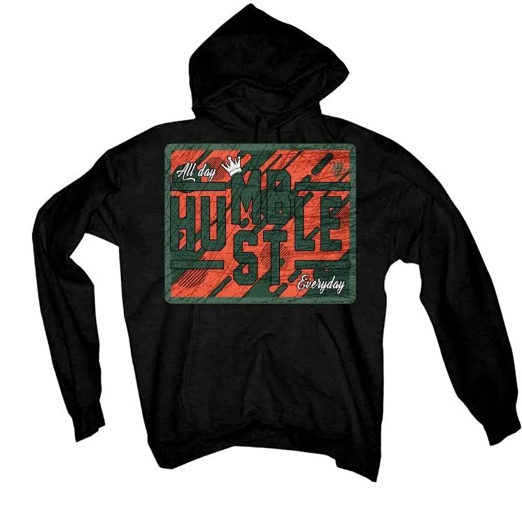 Nike Air Barrage Mid Orange Green Black T-Shirt (ALWAY HUSTLE)