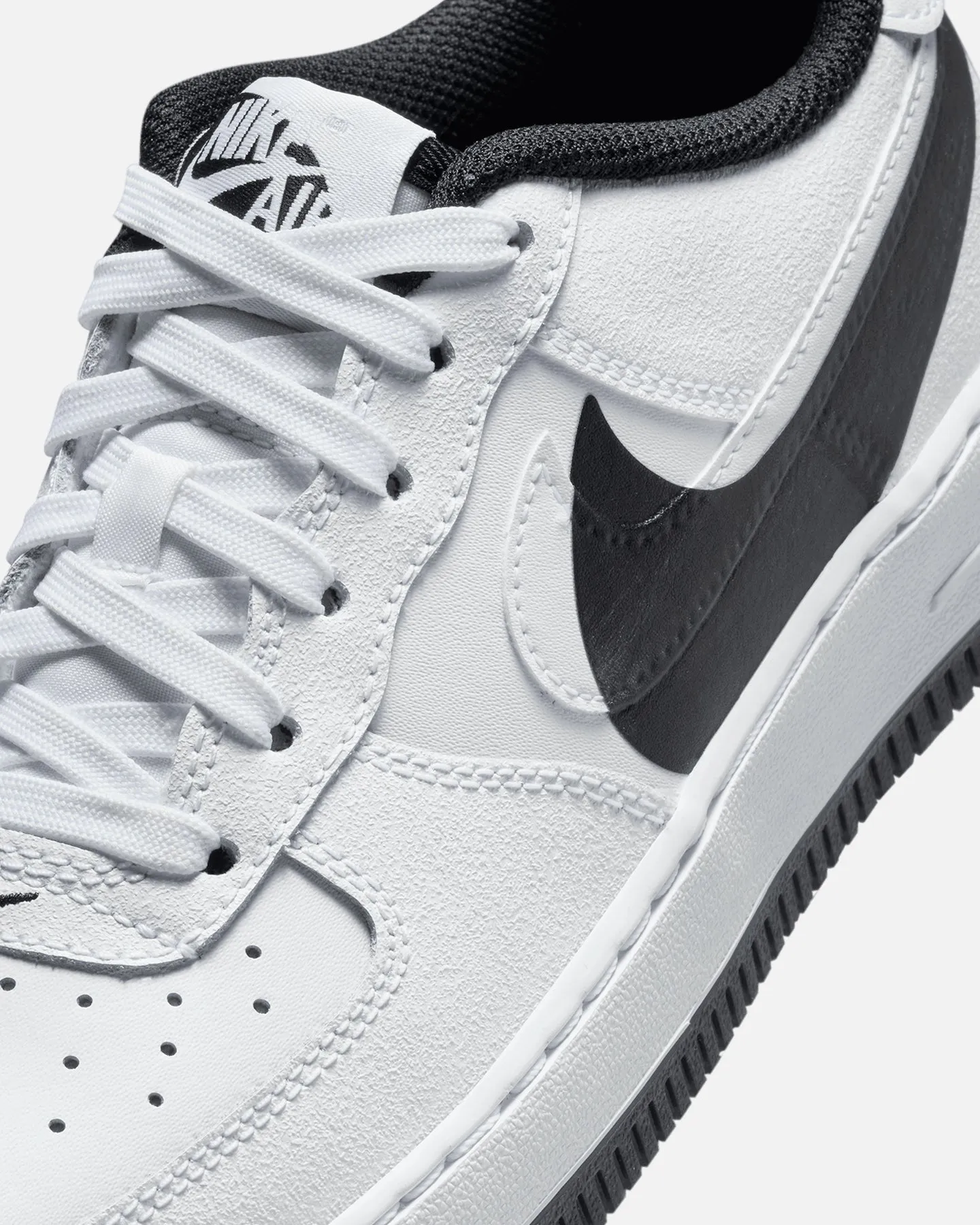 Nike Kids' Air Force 1 LV8 2 (GS) White/White-Black