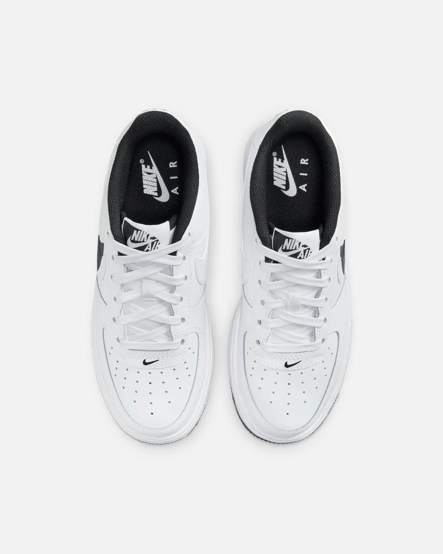 Nike Kids' Air Force 1 LV8 2 (GS) White/White-Black