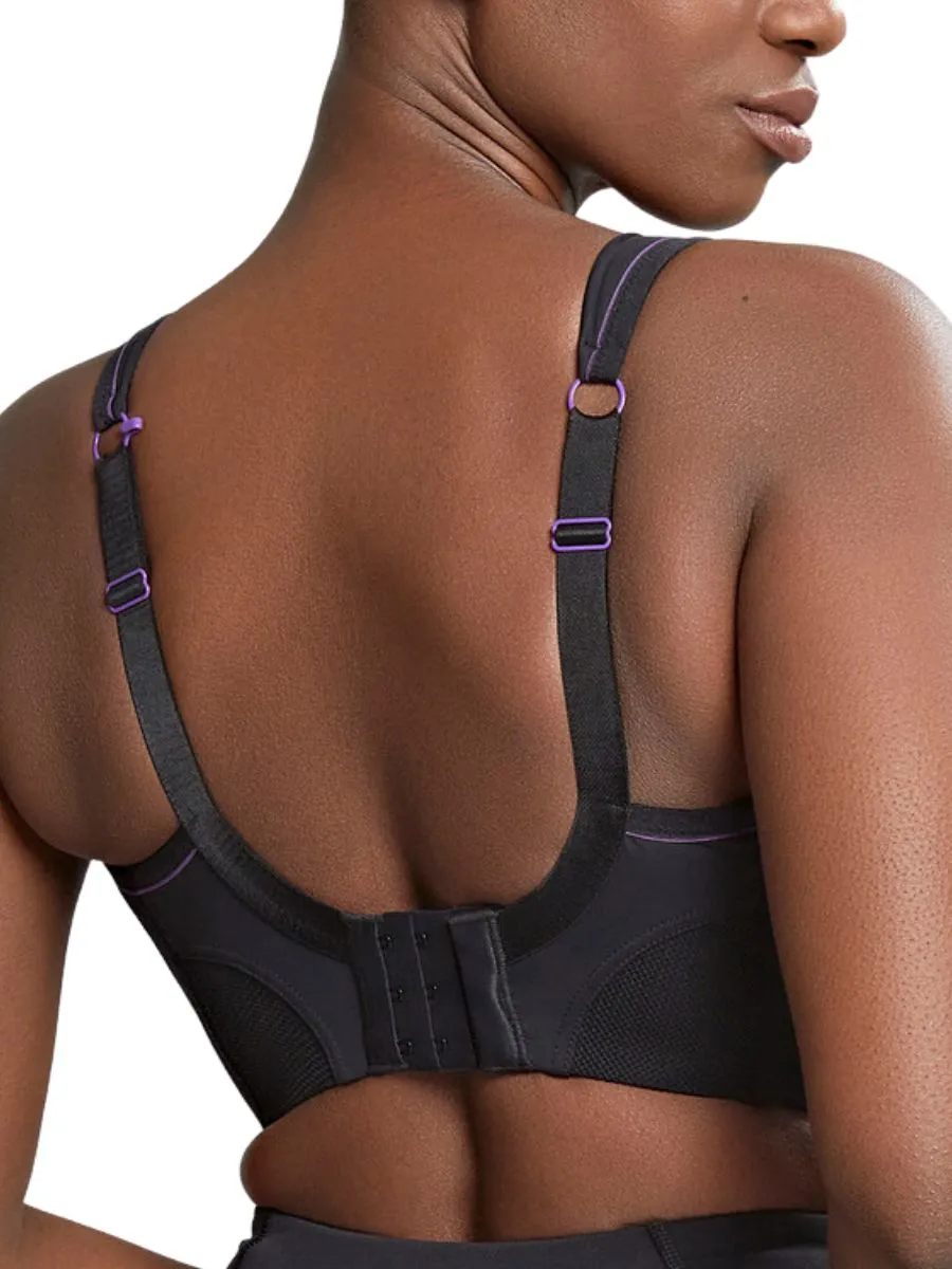 Non Wired Sports Bra - Black